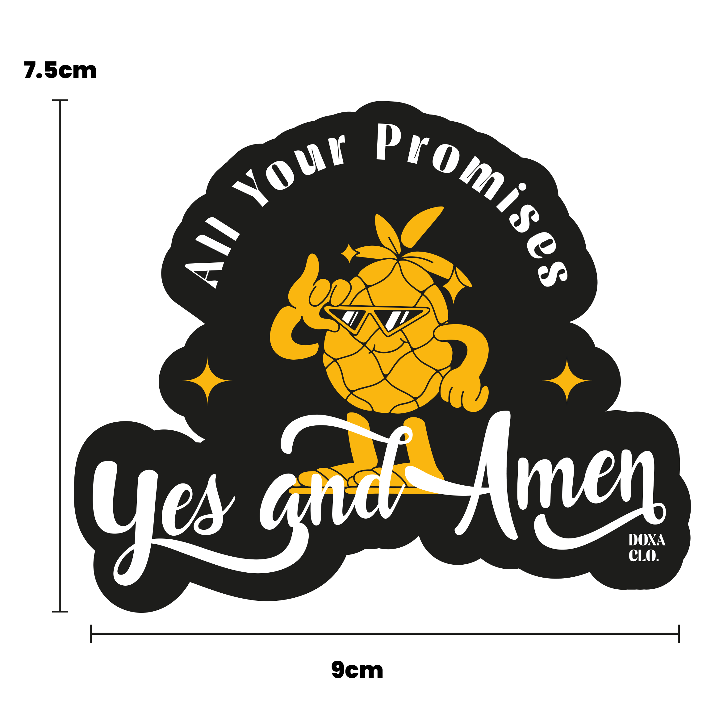 6 Pack Stickers